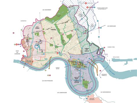Tower Hamlets Local Plan Mapping Urban Graphics