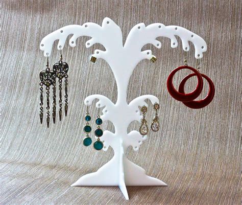 Jewellery Stand Earring Holder Necklace Display Perfect Earrings