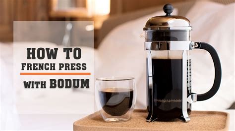 How does a french press work? How to Brew Coffee Using a Bodum French Press ...