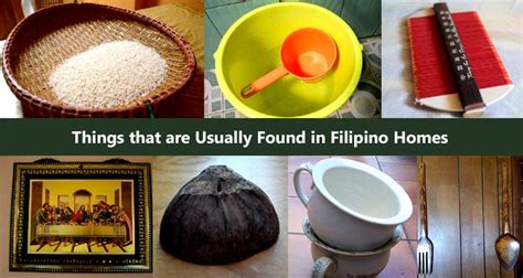 15 things usually found in filipino homes faq ph