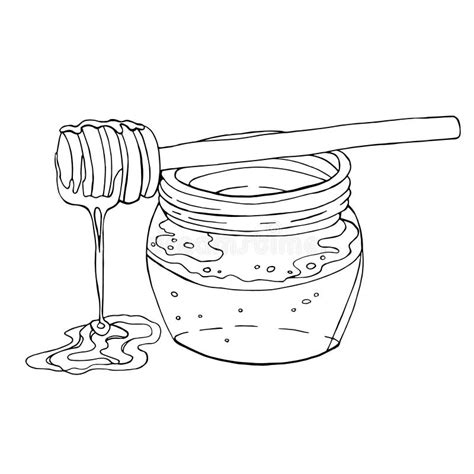 Comb Honey Honey Pot Stock Illustrations 1064 Comb Honey Honey Pot Stock Illustrations