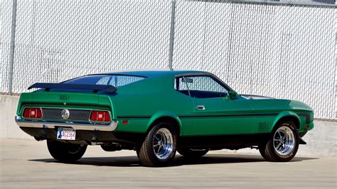 1971 Ford Mustang Mach 1 Fastback Scj 429375 Hp Serial No 28 Lot