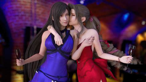 Tifa And Aerith Ai Interpretation At Final Fantasy Vii Remake Nexus Sexiezpix Web Porn