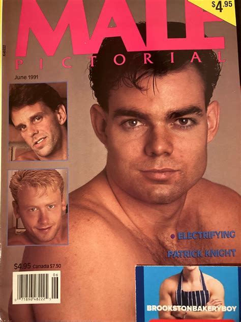 Vintage June 1991 Gay Interest Magazine Playgirl Like Cover Patrick