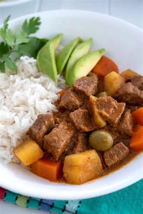 The Best Puerto Rican Carne Guisada With Stew Meat Potatoes Carrots