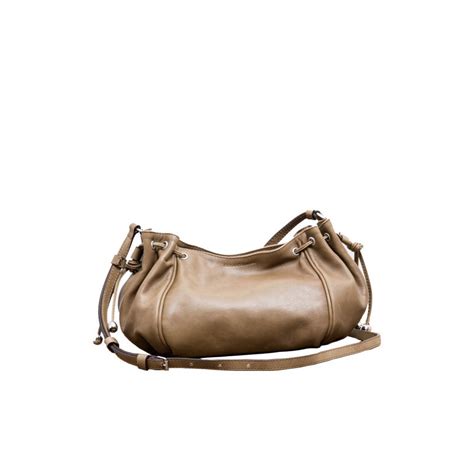Sac gerard darel cuir/lin 24 h/gerard darel 24 hours leather/linen handbag. Gérard Darel Le Mini 24 Heures Camel