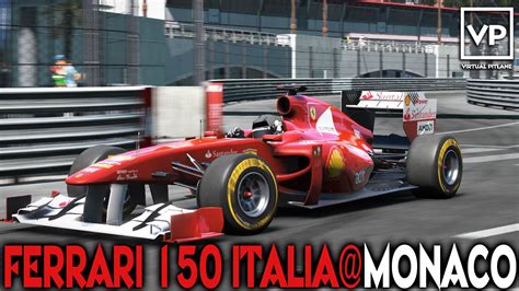 La semaine dernière, nous apprenions que la nouvelle monoplace de formule 1 ferrari s'appellerait f150. Project Cars : Ferrari 150º Italia (F1 2011) @ Monaco - YouTube