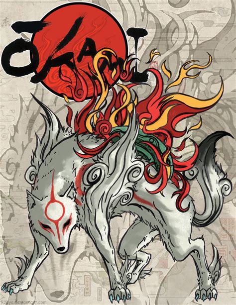Okami Simply Amazing Loved The Style Of This Game And The Artwork XD Okami Amaterasu