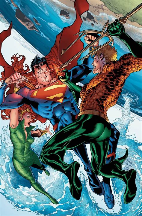 Aquaman 6 2016 Comics Aquaman Vs Superman Dc Comics