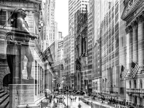Wall Street New York Usa Galerie De Bellefeuille