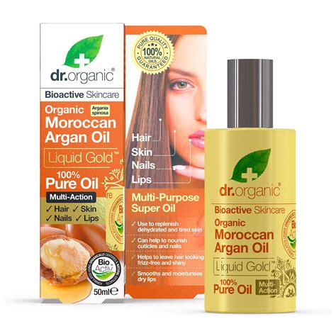 Dr Organic Moroccan Argan Pure Oil 50 Ml