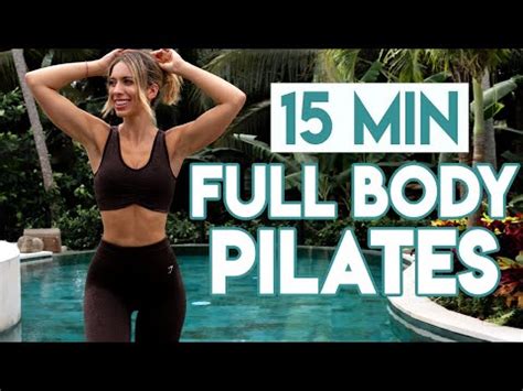 Min Full Body Workout At Home Pilates No Equipment Exercise At