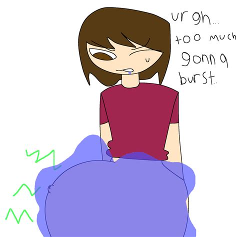 ArtStation - slime goes through the navel