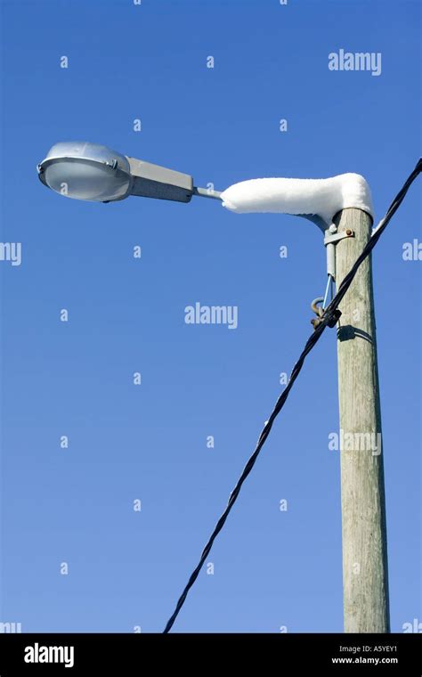 Streetlamp In Daylight Stock Photo Alamy