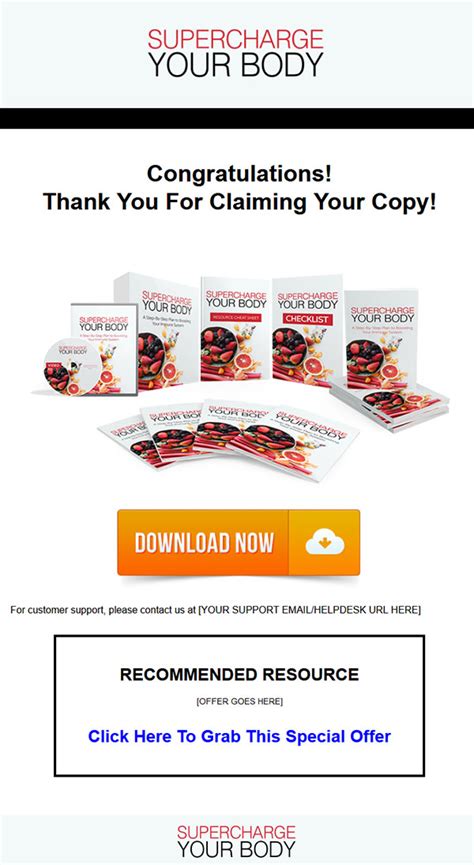 Supercharge Your Body Ebook And Videos Mrr Private Label Rights
