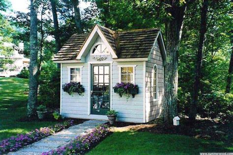 Cute Summerhousei Want One Cottage Garden Sheds Building A Shed