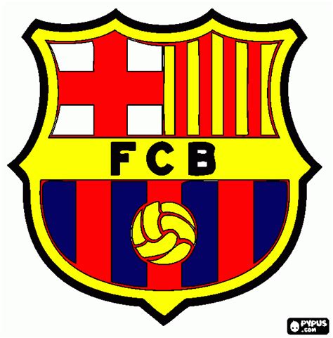 What does fcb stand for? el escudo de para colorear, el escudo de para imprimir