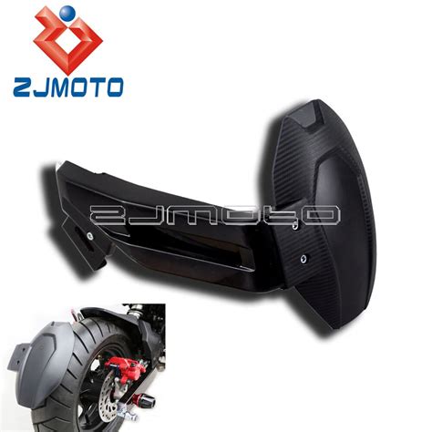 Rear mudguard with plate mount + hotbodies undertail. Motorcycle Wheel Fender Splash Guard For Honda Grom MSX125 ...