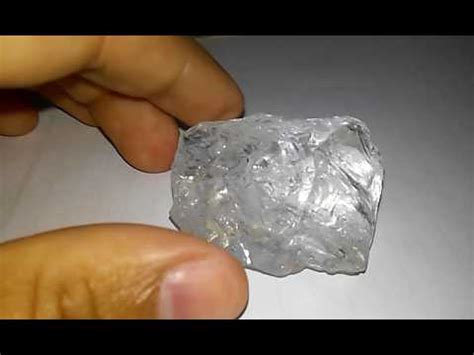 What is a diamond rough? rough diamond - YouTube