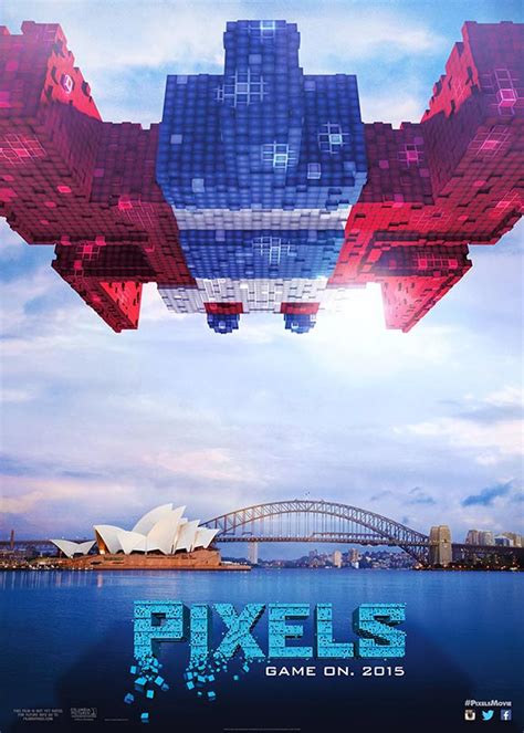Five Posters For Pixels The Hollywood Film Based On A