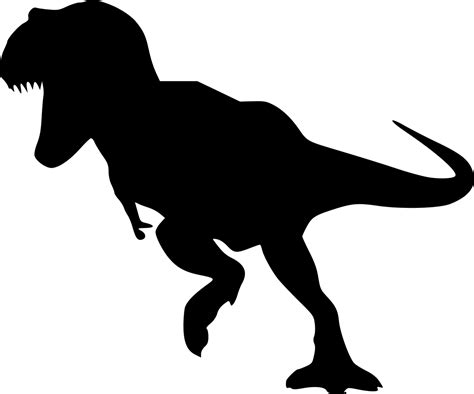 Free Image On Pixabay Silhouette Dinosaur Dino Running Dinosaur