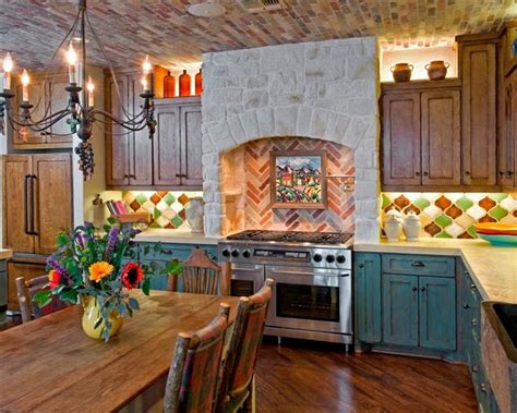 Rustic Ranch Kitchen By Design House Inc Rustic Kitchen Houston