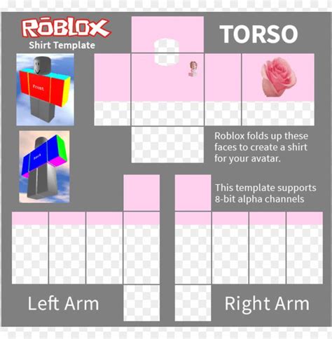 Roblox transparent shirt templates are the templates that can be used by the player to makes his avatar invisible. transparent templates aesthetic png library download ...