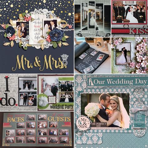 Each of the pages measure 5x7 and the album stands up so that you. Scrap Book Wedding Ideas