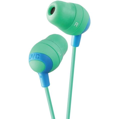 Jvc Hafx32g Marshmallowr Earbuds Green Earbuds Earbuds With Mic