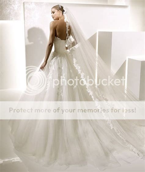 new white ivory wedding bride princess dress ball gown size custom ebay