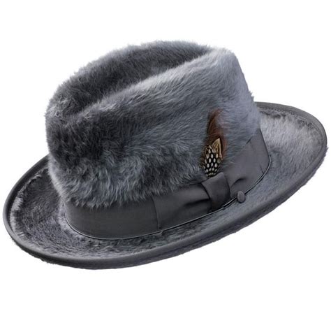 Alpha Godfather Homburg Beaver Hat Beaver Hat Mens Hats Vintage