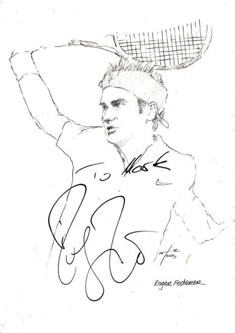 Drawing Roger Federer The Fed Chicanepictures