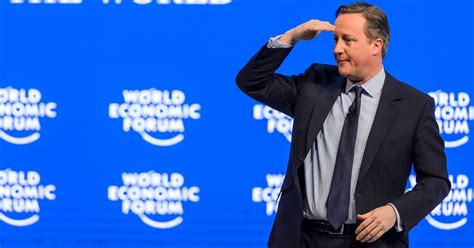 Former Prime Minister David Cameron Appointed To Foreign Affairs L