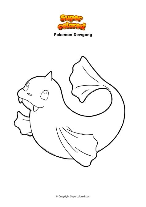 Dewgong Pokemon Coloring Pages Pokemon Characters Coloring Pages Sexiz Pix