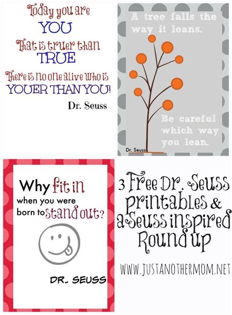 Have A Seuss Inspired Day Just Another Mom Free Printable Quotes