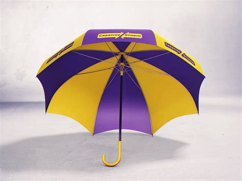 umbrella mockup  behance
