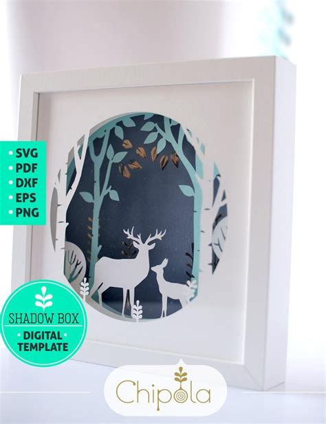 7753+ Free Multi Layered Shadow Box Svg for Silhouette