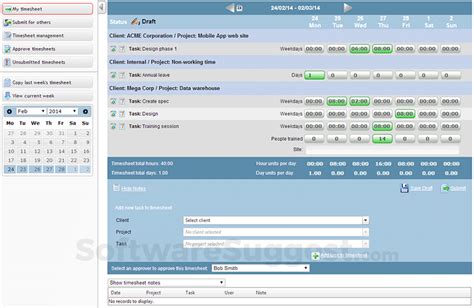 Timesheet Portal Pricing Features And Reviews 2021 Free Demo