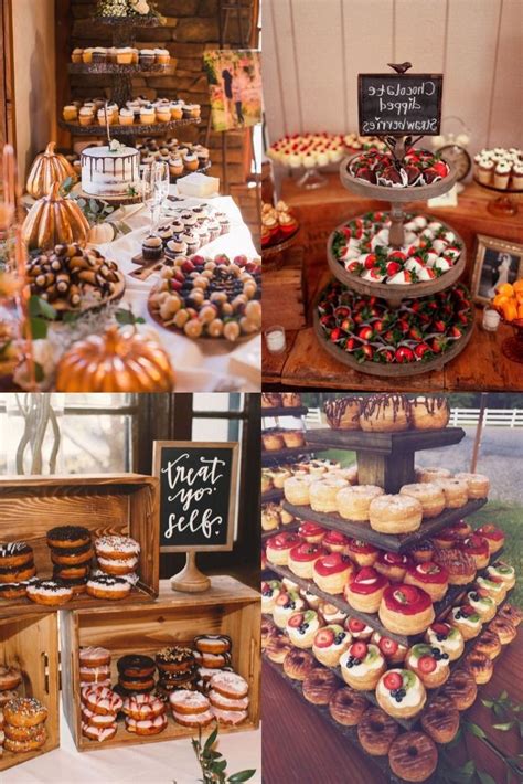 ️ 20 rustic wedding dessert table display ideas 2023 hmp wedding dessert table wedding