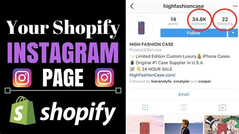 How To Setup Your Shopify Stores Instagram Dropshipping Youtube