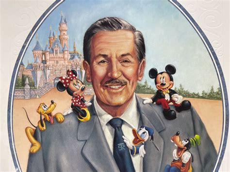 Hand Signed Limited Edition Lithograph Walt Disneys 100th Birthday