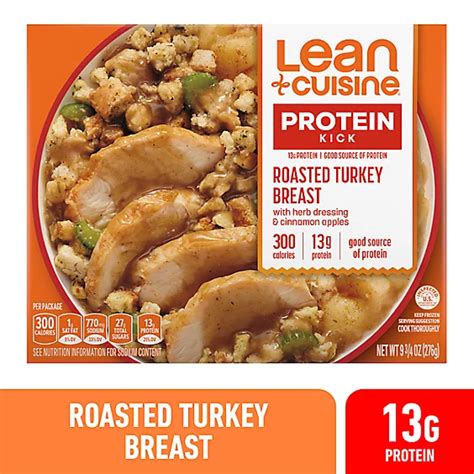 Lean Cuisine Protein Kick Roasted Turkey Breast Frozen Entee 975 Oz