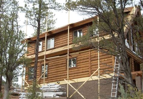 Pine Arizona Log Home Construction