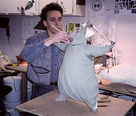 Sculptor Norm Decarlo With Oogie Boogie In Clay Tim Burton Tim