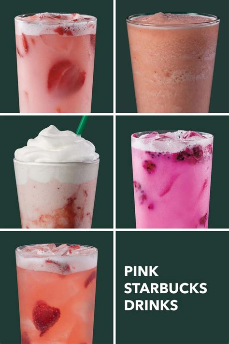 23 Pink Starbucks Drinks Including Secret Menu Coffee At Three