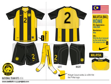 There was a time when rankings meant little, but malaysian teams, especially those before the 1990s, played their hearts out for the nation and its people. Football teams shirt and kits fan: Malaysia national 2008 ...