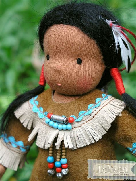 native american doll made by lalinda pl waldorf dolls sewing dolls native american dolls