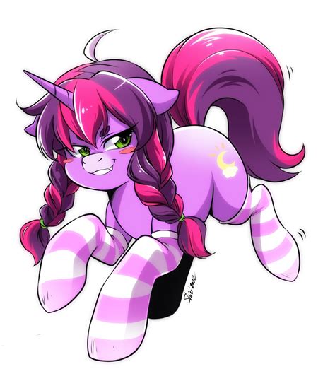 Myufish On Twitter A Very Sneaky Pony For BloomMoonbeam She Reminds Me Of The Cheshire Cat