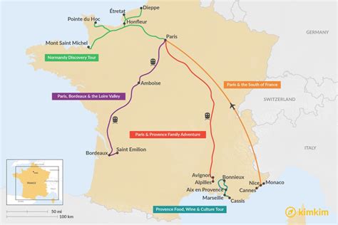 South Of France Itinerary 10 7 And 5 Days Road Trip Map And Ideas
