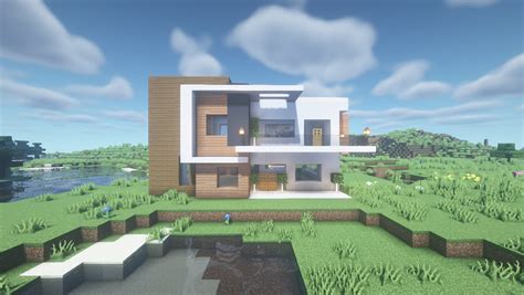 It is made using pocketpower mod so to enjoy its beauty you need to install this. Modern House #4. (For Java & Bedrock) Minecraft Map